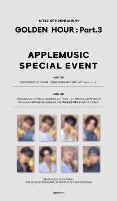 DL: 12.6) ATEEZ GOLDEN HOUR PART 3 APPLE MUSIC SPECIAL EVENT