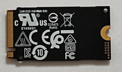 SAMSUNG 256GB SSD M.2 2242 PM991 NVME PCIe MZALQ256HAJD MZ-ALQ2560