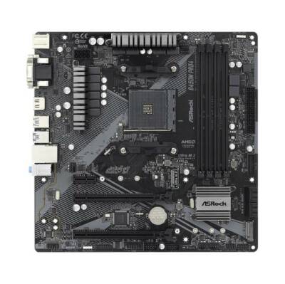 ASROCK B450M PRO4 R2.0 Socket AM4/ AMD B450/ DDR4/ SATA3&USB3.2 M