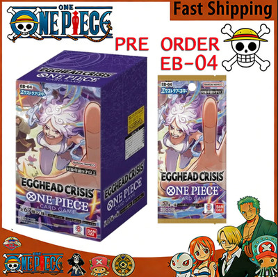 Pre Order] ONE PIECE Card Game EB-04 Egghead Crisis Booster Box