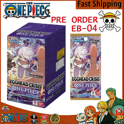 Pre Order] ONE PIECE Card Game EB-04 Egghead Crisis Booster Box