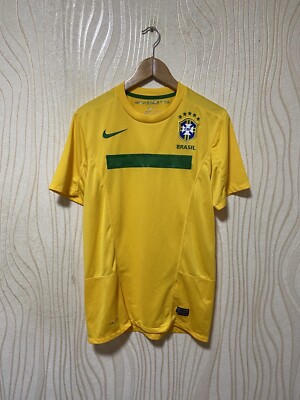 BRAZIL 2011 2012 HOME FOOTBALL SHIRT SOCCER JERSEY NIKE 405504-703