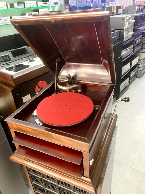 GRAMOPHONE COLUMBIA VIVA-TONAL GRAFONOLA No 117A RARE 1920 WORK