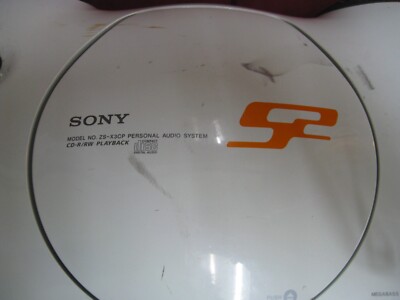Sony ZS-X3CP S2 Sports Boombox CD Player AM/FM Radio READ