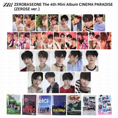 ZEROBASEONE ZB1 4th Mini Album CINEMA PARADISE Zerose Ver
