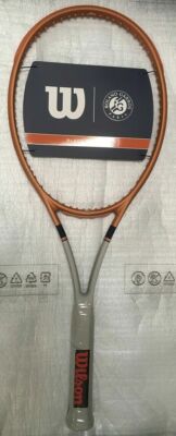 NEW Wilson Blade 98 16x19 v7 Roland Garros Tennis Racquet 4 3/8