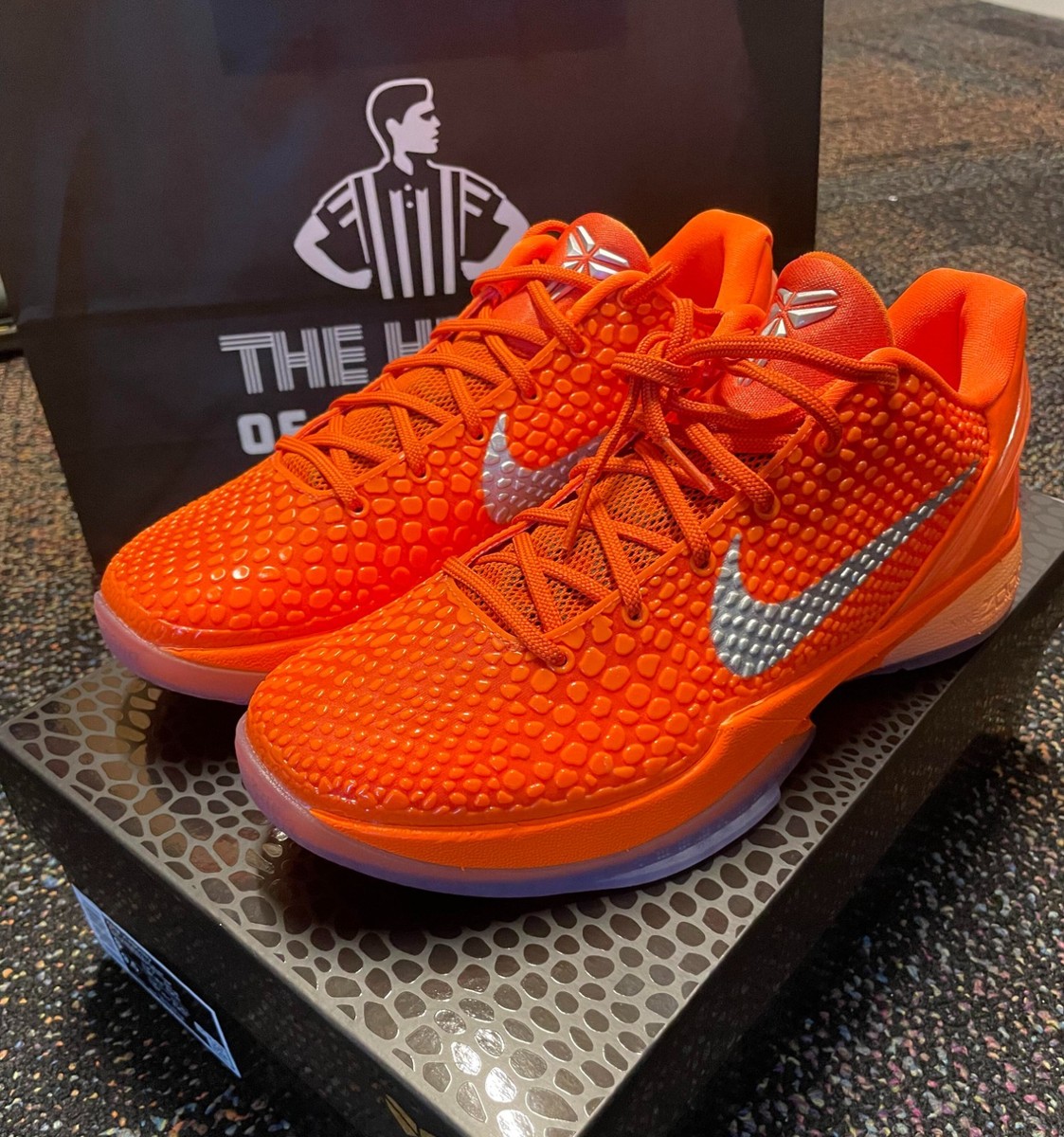 2足 Nike Kobe 6 Protro Sail&Total Orange Nike Kobe 6 Protro Total