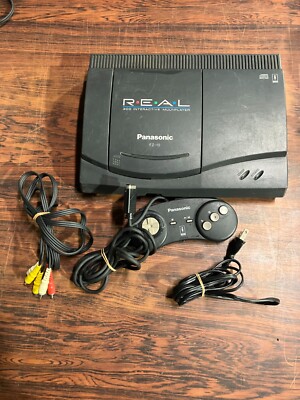 Panasonic 3DO REAL FZ-10 Console w/ Cords & Control Pad Tested