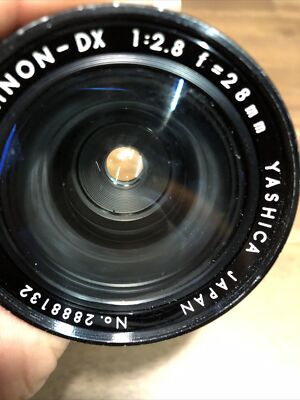 vintage Yashica Auto Yashinon DX 28mm f2.8 M42 Mount | eBay
