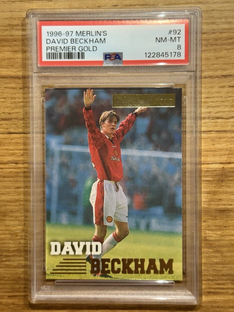 1996 Merlin Premier Gold David Beckham #092 for sale | eBay