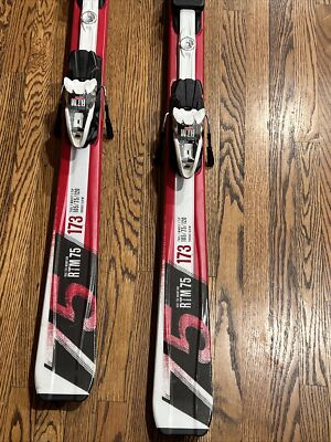 173 cm VOLKL RTM 75 All-Mountain Skis w/ MARKER 4 Motion Bindings