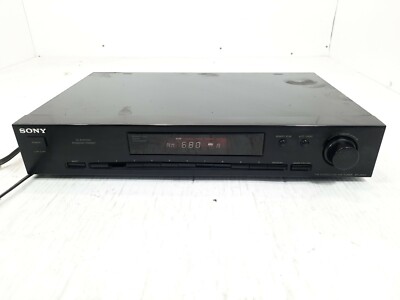 Sony ST-JX411 FM Stereo FM-AM Tuner Tested & Works Quartz □S