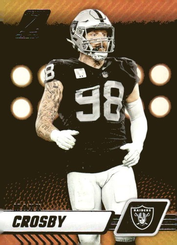 Las Vegas Raiders Maxx Crosby #98 Nike Black 2025 F.U.S.E. NFL
