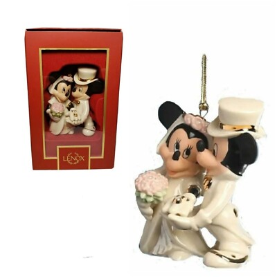 🤍 Lenox Disney Mickey Mouse and Minnie Mouse Dream Wedding