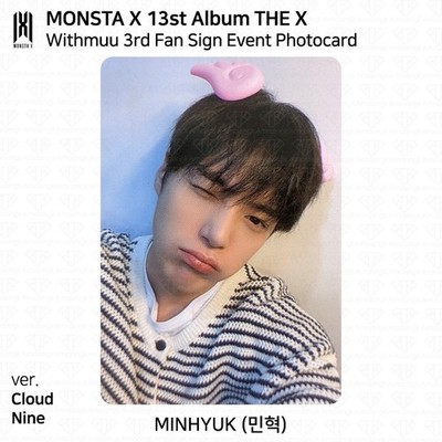 MONSTA X The 13th Mini Album THE X Withmuu 3rd Fan Sign Event
