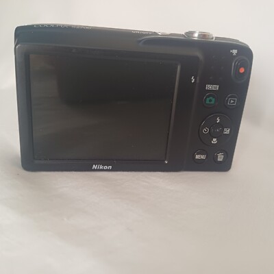 Nikon CoolPix S2700 Digital Camera 6X Wide Optical Zoom Tested and