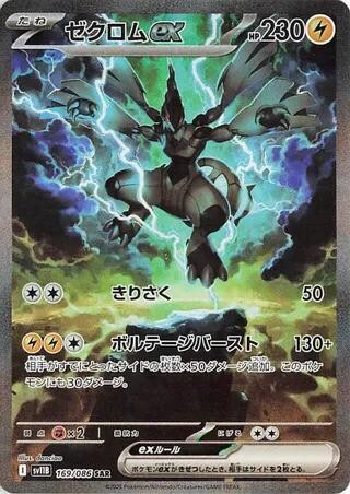 PSA 10 N's Zekrom AR 210/193 M2a MEGA Dream ex Pokemon Card