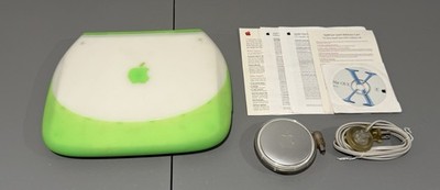 Apple iBook G3 Clamshell Lime Rare Mint Condition upgraded 1 of 1