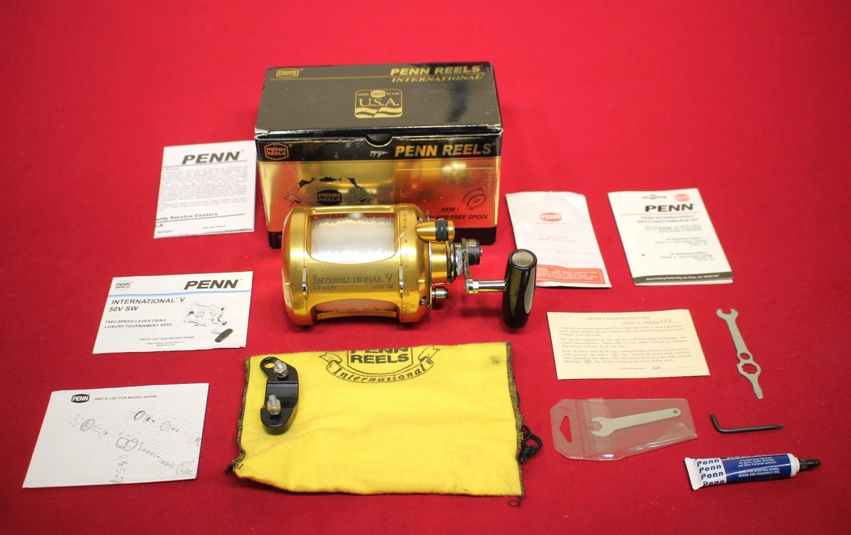 Penn International 50 VSW 2-speed Big Game Fishing Reel 50vsw for