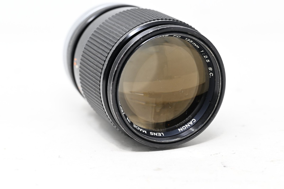 レンズ(単焦点) Canon FD 135mm f/2.5 S.C. SC MF #285-2 Canon 購入