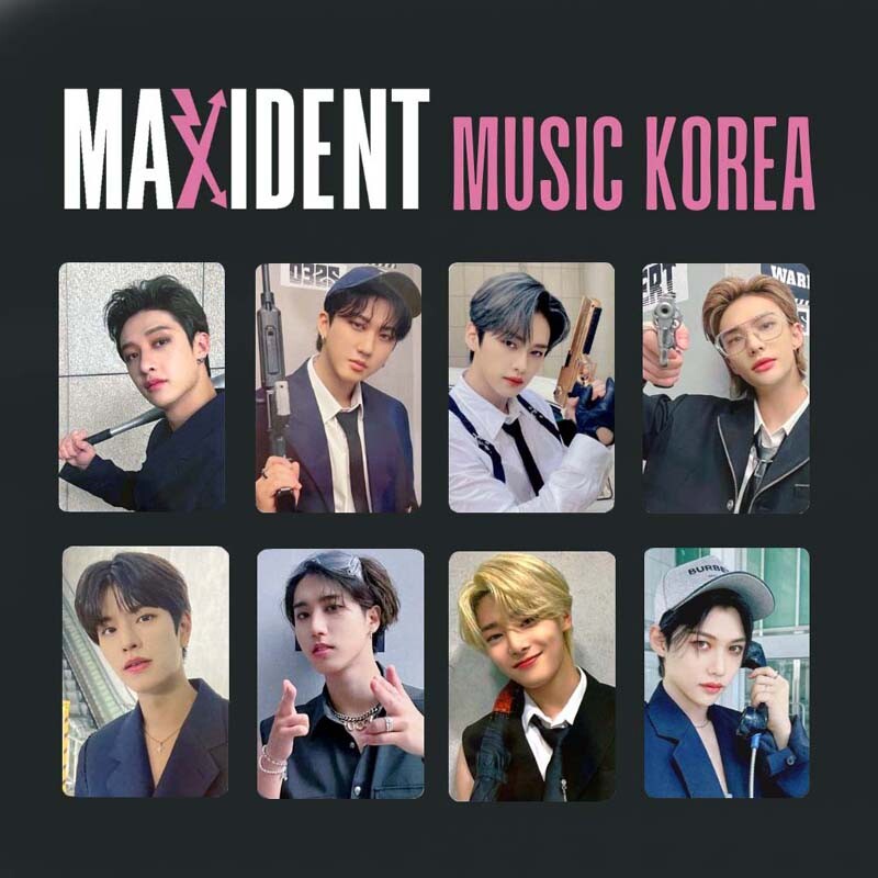 STRAY KIDS Mini Album MAXIDENT MUSIC KOREA Official Photo Card PC