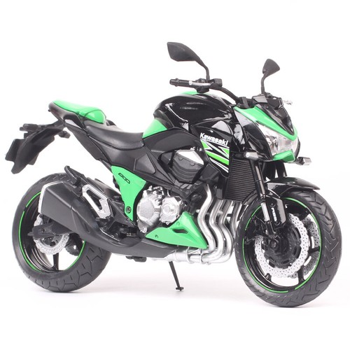 1/12 Scale Kawasaki Z 800 Motorcycle Race Model Bike Diecast Toy