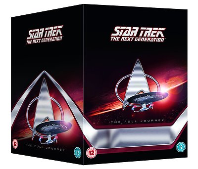 STAR TREK THE NEXT GENERATION COMPLETE SERIES 48 DISCS DVD BOX SET