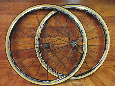 MAVIC KSYRIUM SL SSC 700C TUBULAR SHIMANO 8 9 10 11 FREE HUB WHEEL