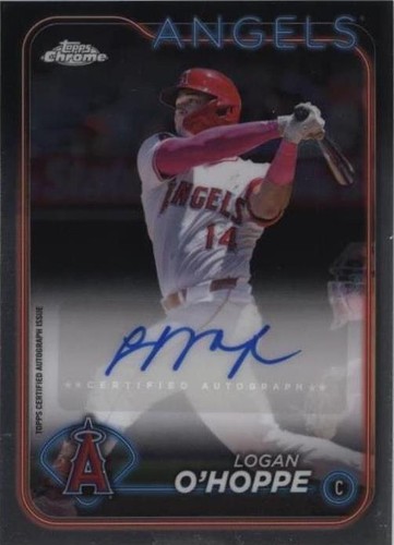 Logan O'Hoppe 2024 Topps Chrome #199 LA Angels | eBay