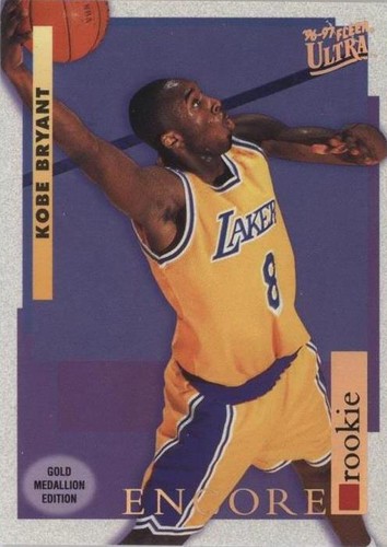 Kobe Bryant 1996-97 Fleer Ultra Gold Medallion RC G-52 PSA 9 pop 6