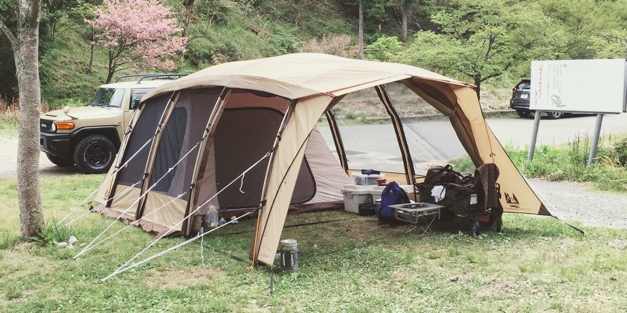 初めてのファミリーキャンプでogawaアポロンを使ってみた感想