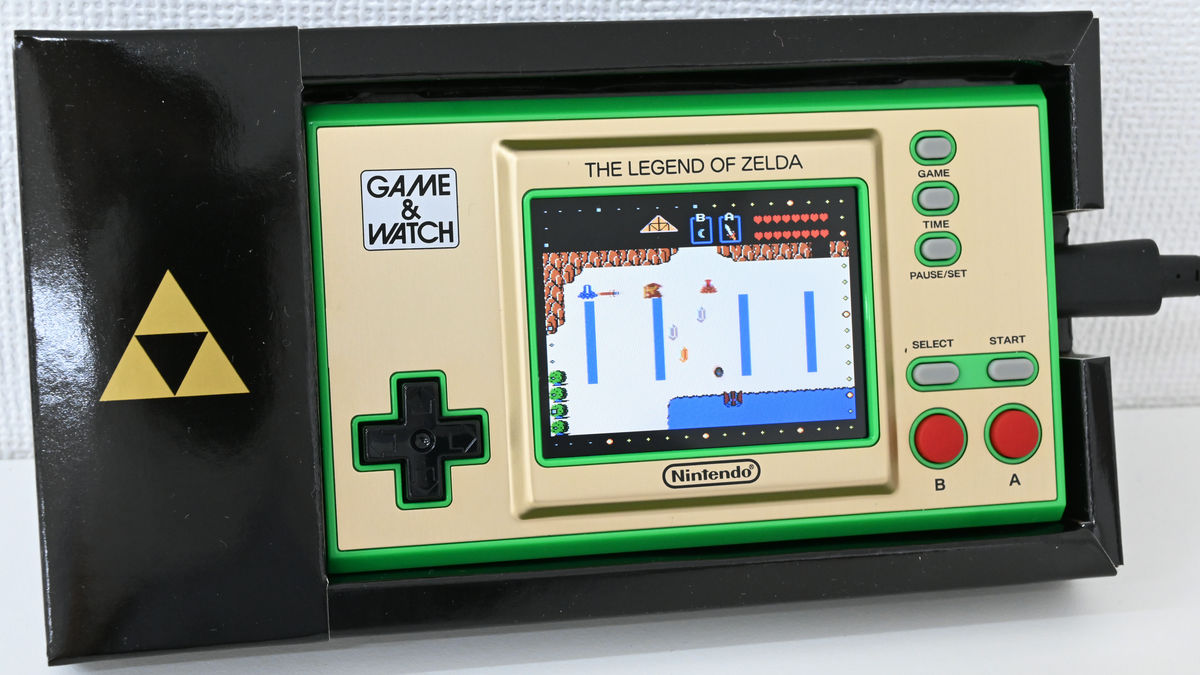 ゼルダの伝説」「リンクの冒険」「夢をみる島」が遊べる「ゲーム