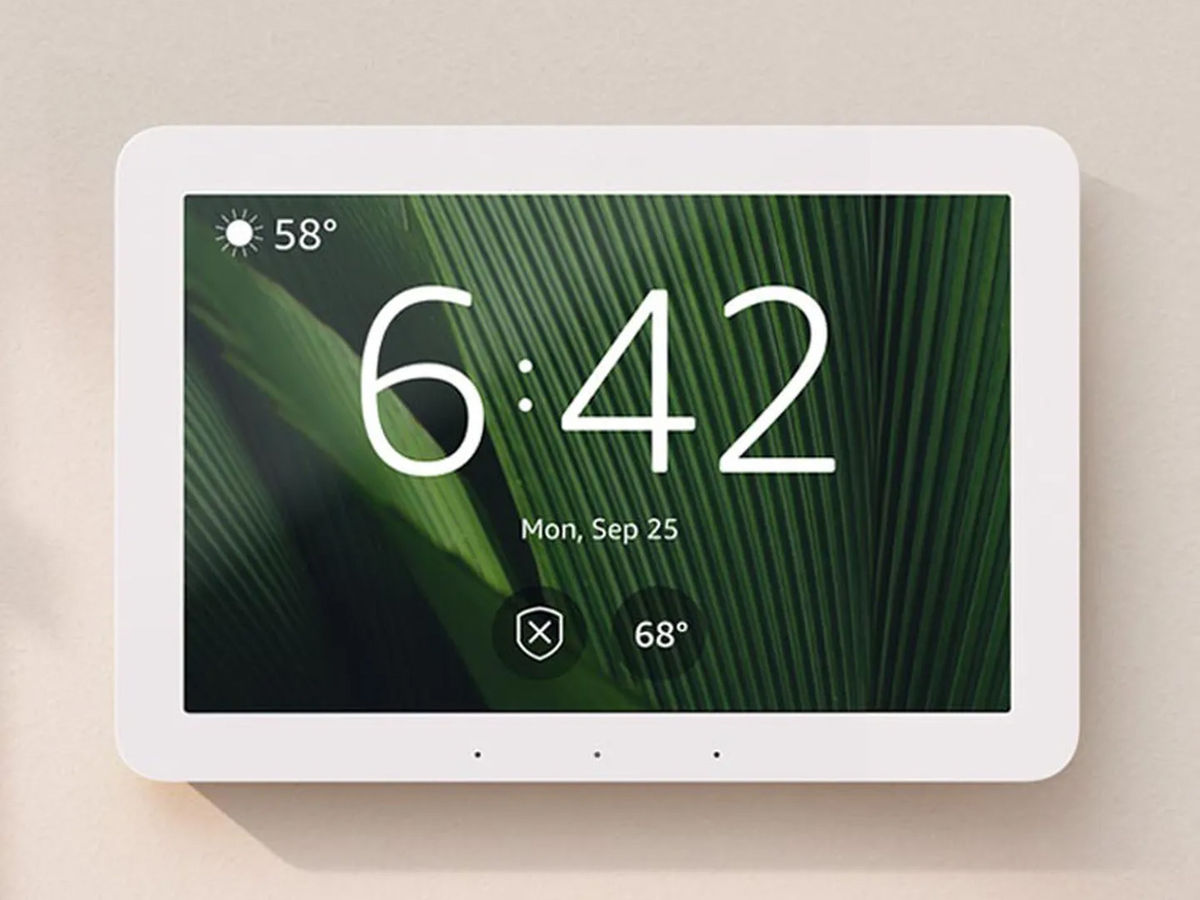 Amazonが8インチのタッチスクリーンを備えた壁掛け可能なスマート