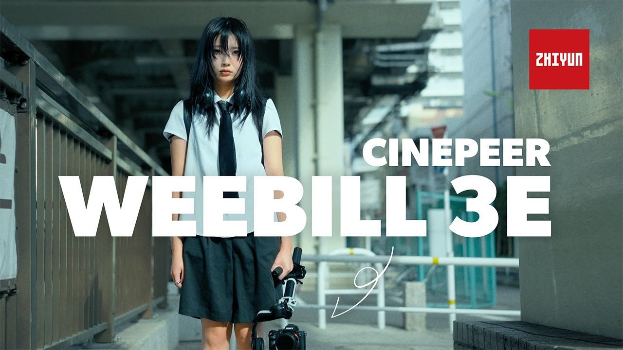 ZHIYUN CINEPEER WEEBILL 3E：縦撮影対応ジンバル、スリンググリップ