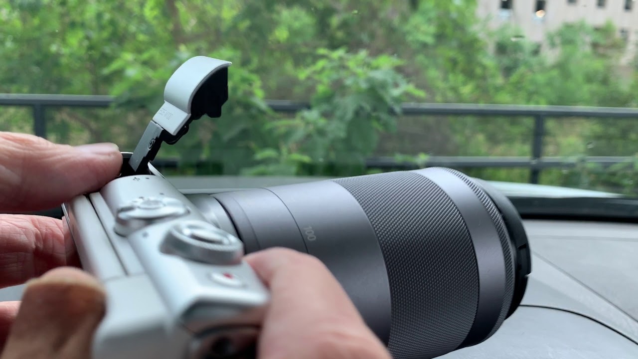 Canon M100 Camera (White) with 55-200 Lens review by Dale - YouTube