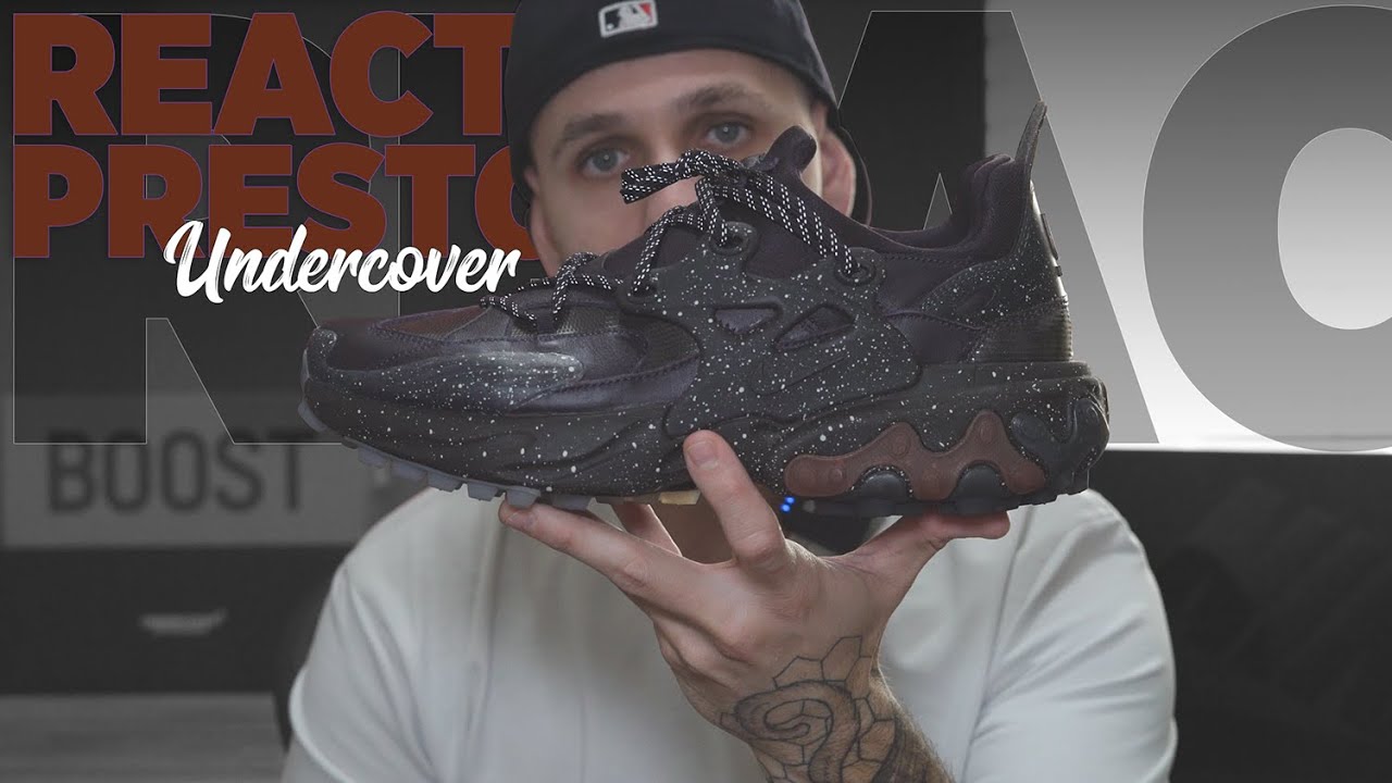NIKE REACT PRESTO X UNDERCOVER REVIEW & ON FEET - YouTube