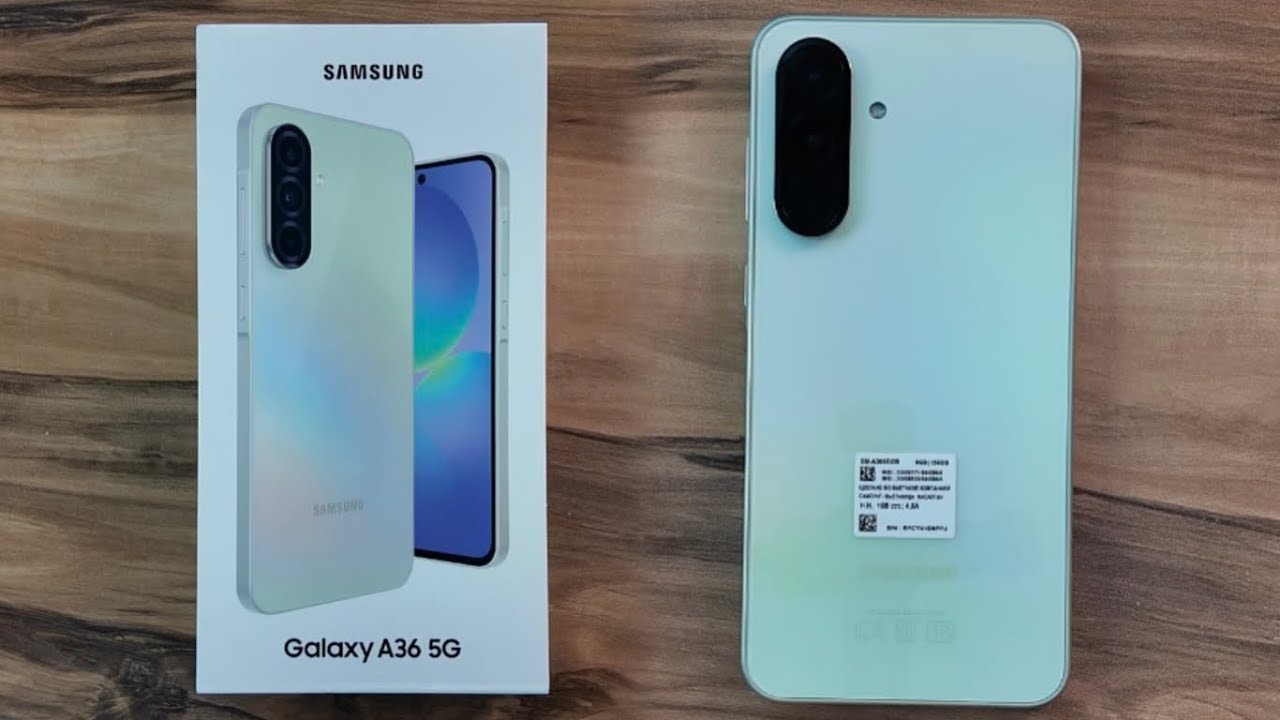 Samsung Galaxy A36 8/256GB Unboxing - Awesome Lime - YouTube
