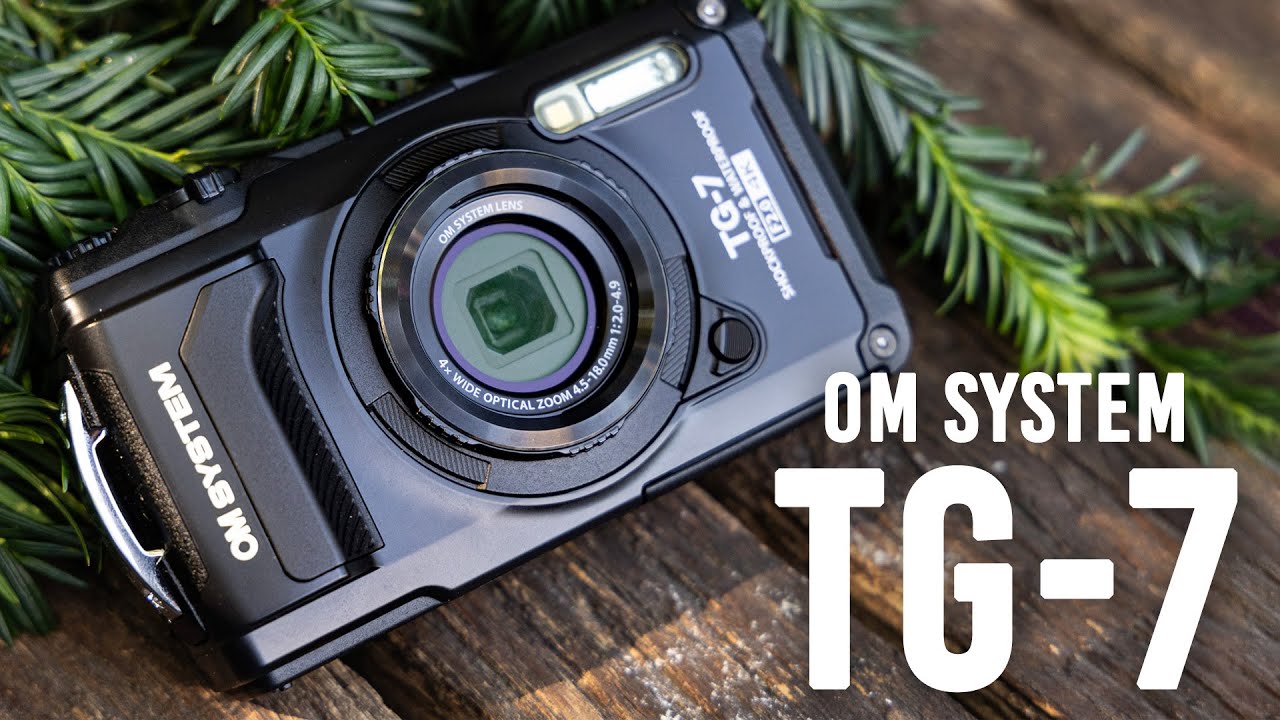 OM SYSTEM Tough TG-7 Digital Camera (Red) V110030RU000 B&H Photo