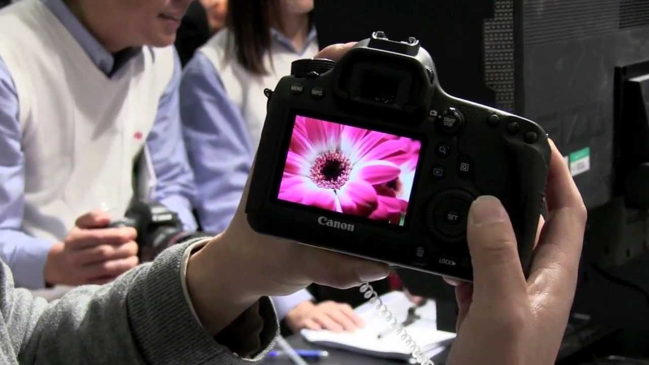 CP+2013【キヤノン】「EOS 6D」のWi-Fi機能を試してみた！ - YouTube