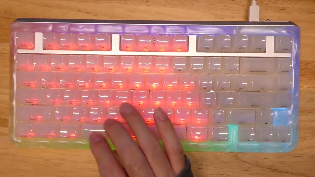 KiiBOOM Jade75 メカニカルキーボード - YouTube