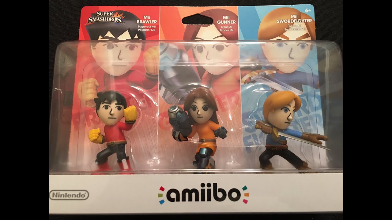 Mii Fighters Toys 