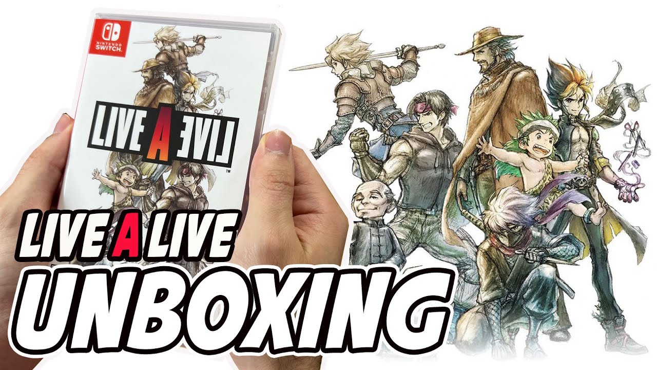 Live A Live (Nintendo Switch) Unboxing - YouTube