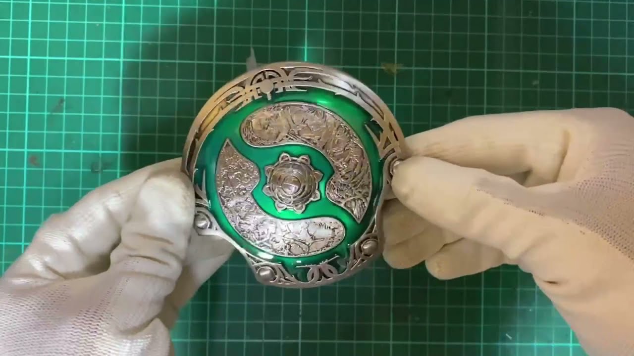 DOTA 2 AEGIS REPLICA 2018 UNBOXING - YouTube