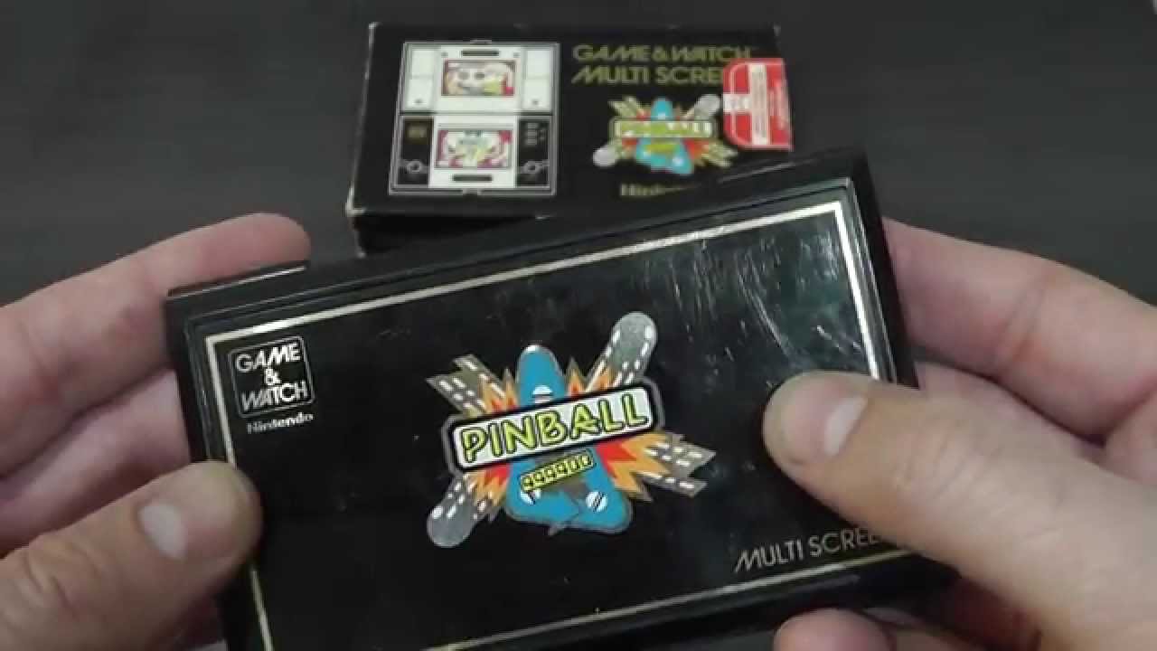 Pinball 1983 - Nintendo Games - Game & Watch - Unboxing & Review