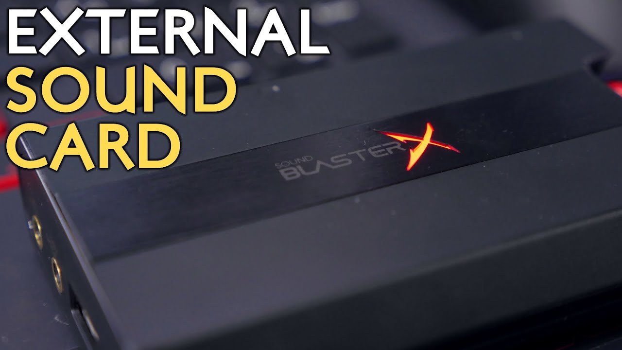 Sound BlasterX G5 Review | External Gaming Sound Card - YouTube