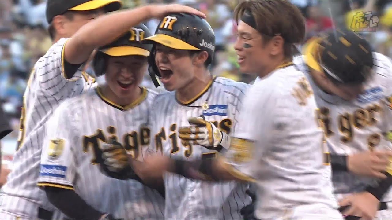 拓夢劇打】9回裏、 #中野拓夢 選手のセンターサヨナラタイムリーヒット