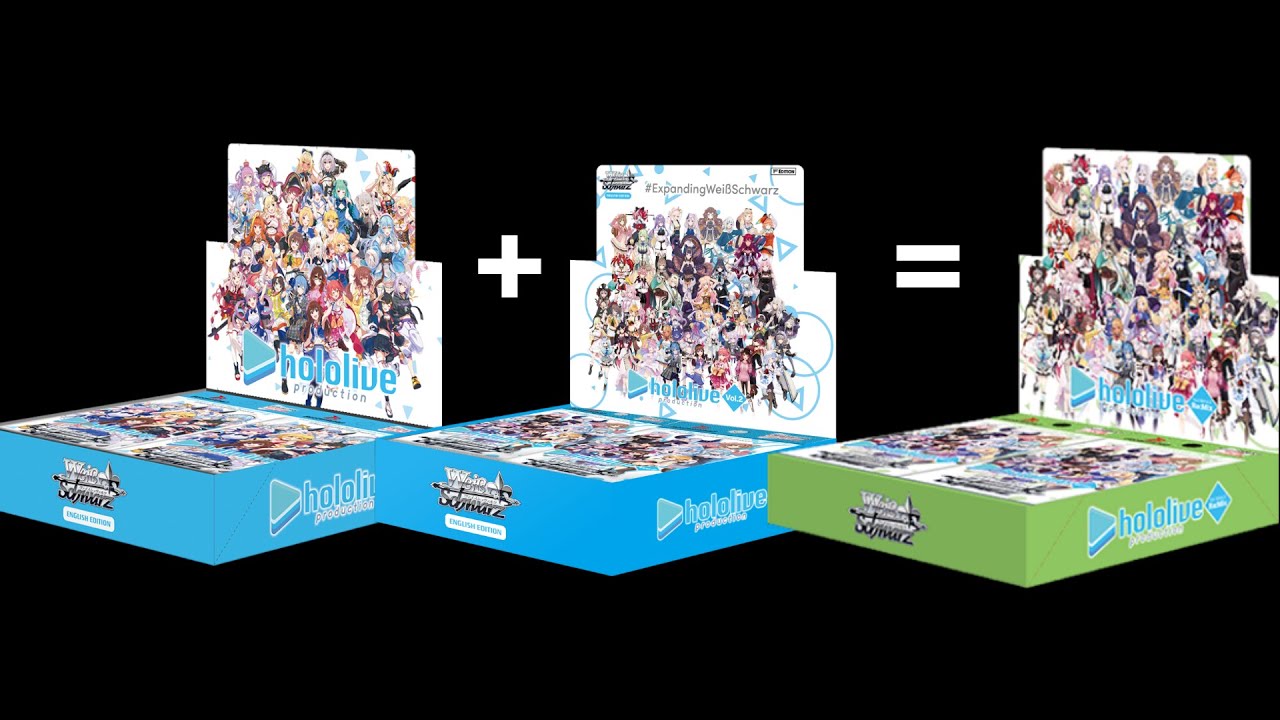 A New Weiss Schwarz Hololive Booster Box Set! Kind of - YouTube