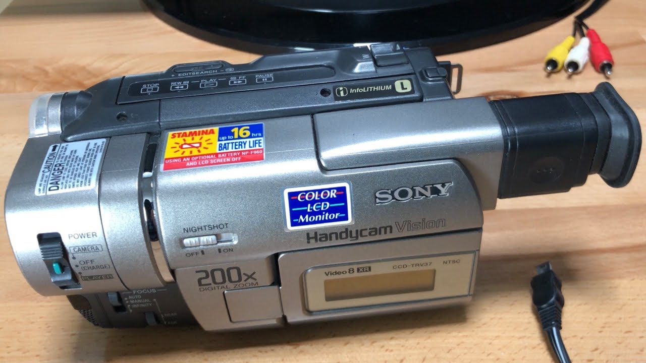 Sony CCD-TRV37 Handycam - YouTube