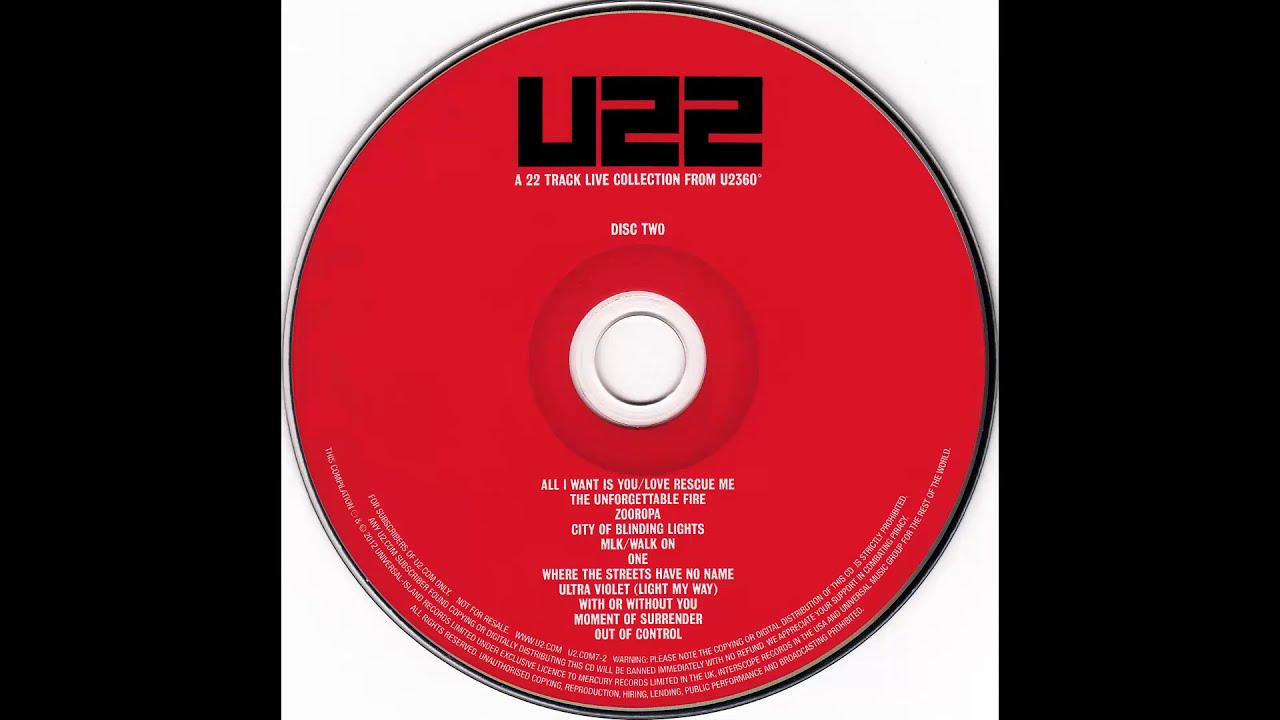 U2 - U22 CD2 (Full Album) - YouTube