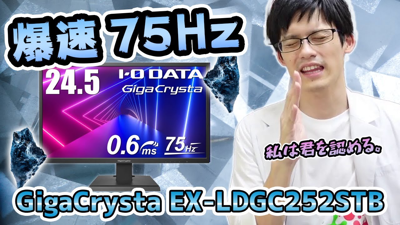 I-O DATA GigaCrysta EX-LDGC252STB】PS4・Switchにおすすめの多機能